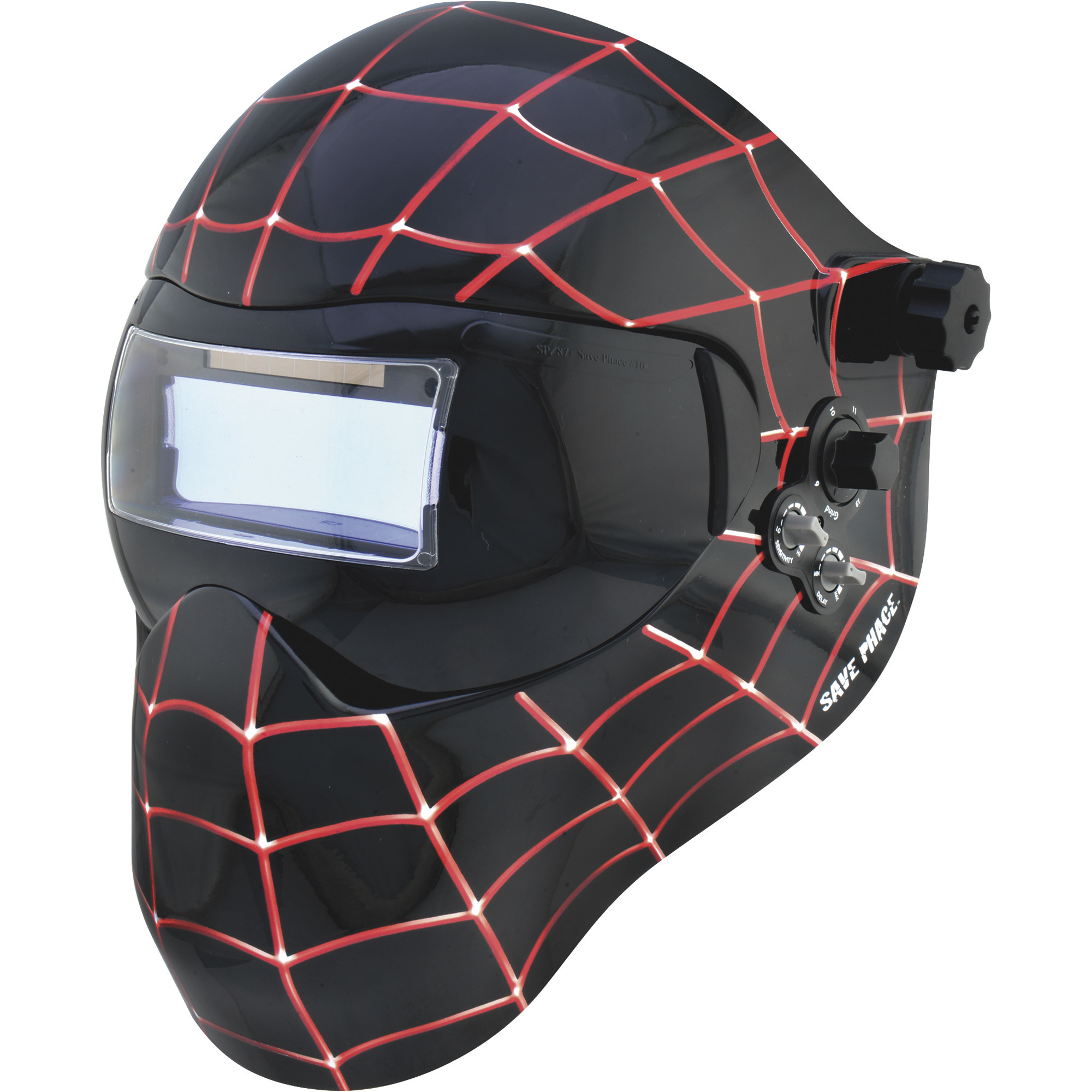 Save Phace Auto-Darkening Welding Helmet, Iron Man Graphics, Model